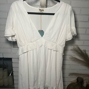 Show Me Your MuMu White Mini Dress